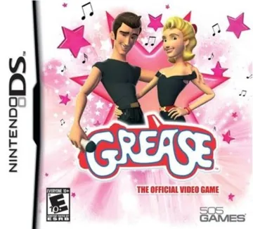 Grease - The Official Video Game (USA) (NDSi Enhanced) box cover front